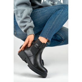 Bottines Chelsea Modèle 250005B-PU Noir - PRIMO le noir