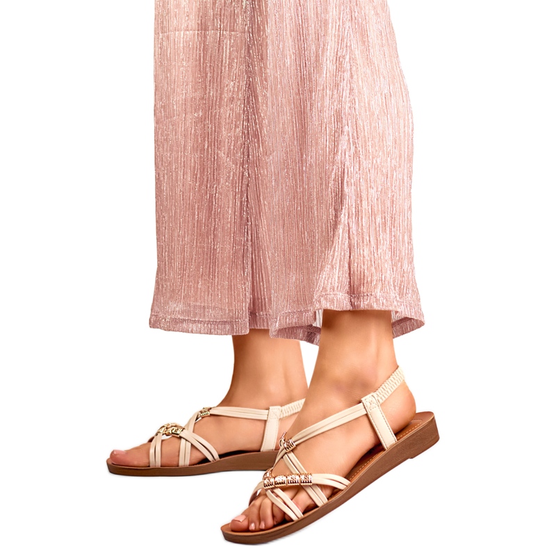 Sandales femme PS06BE beige