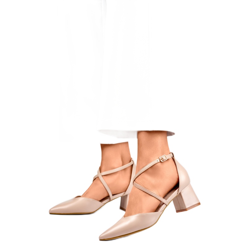 Escarpins femme GD-FL1150D.BE beige