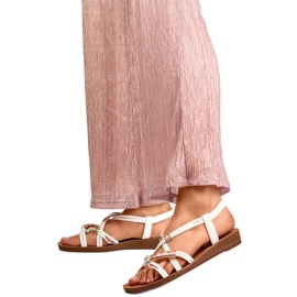 Sandales Modèle PS06W Blanc