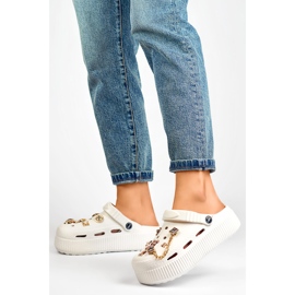 Sandale Tongs Modèle PT-1W Blanc - PRIMO