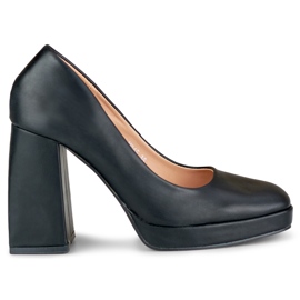 Escarpins femme M045B, noir
