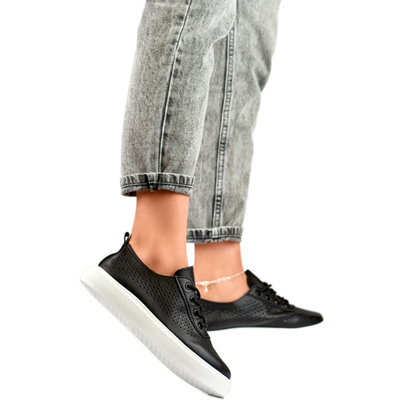 Modèle 777-1B Baskets noires - PRIMO le noir