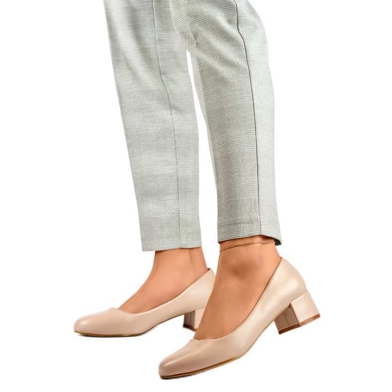 Escarpins femme GD-FL490A-D.BE beige Escarpins femme GD-FL490A-D.BE beige