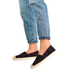 Espadrilles Femme XY2832-1B le noir