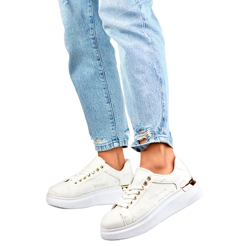 Chaussures de sport pour femmes A-91BE beige