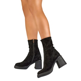 Bottes isolées pour femmes GD-FL2202B noir