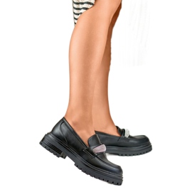 Chaussures femme avec décoration 7961B le noir Chaussures femme avec décoration 7961B le noir