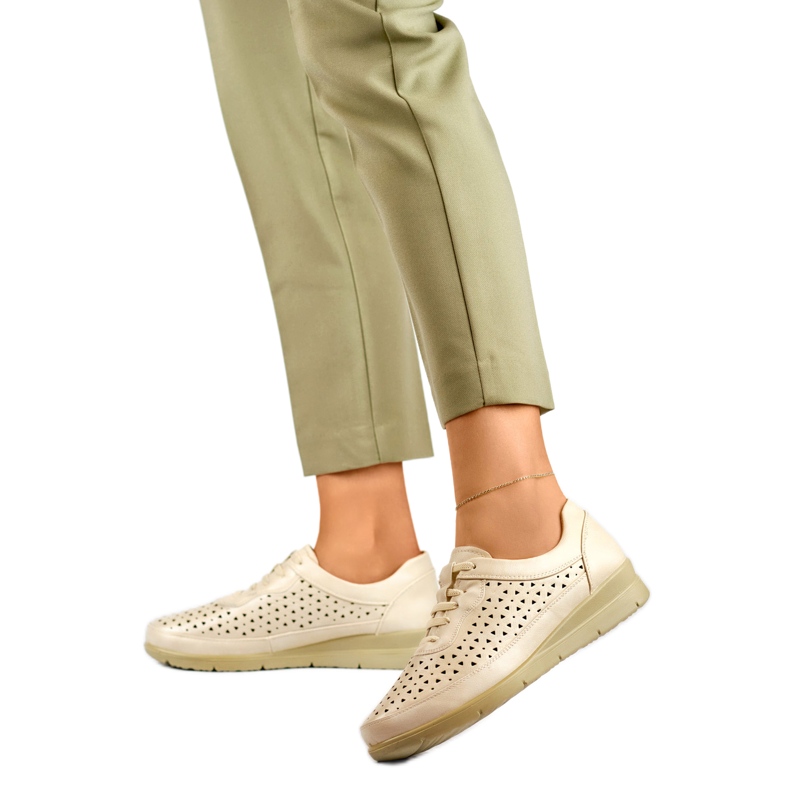 Chaussures pour femmes 8615-4BE beige