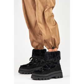 Bottes de neige Modèle XH9370-1-B Noir - PRIMO le noir