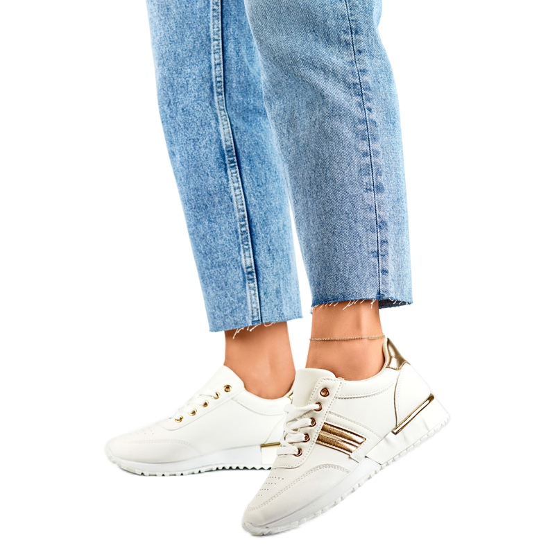 Chaussures de sport modèle YY53GO blanche