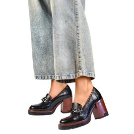 Escarpins pour femmes 24-2-12278B noir