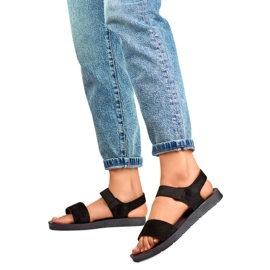 Sandales Modèle LEI526B Noir le noir