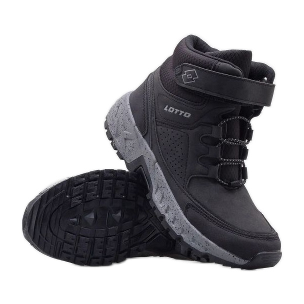 Chaussures d'hiver LOTTO Alderton Mid K 2600400K-1116 le noir