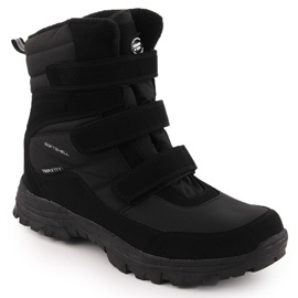 Bottes de neige imperméables oversize pour homme, noires American Club SN45