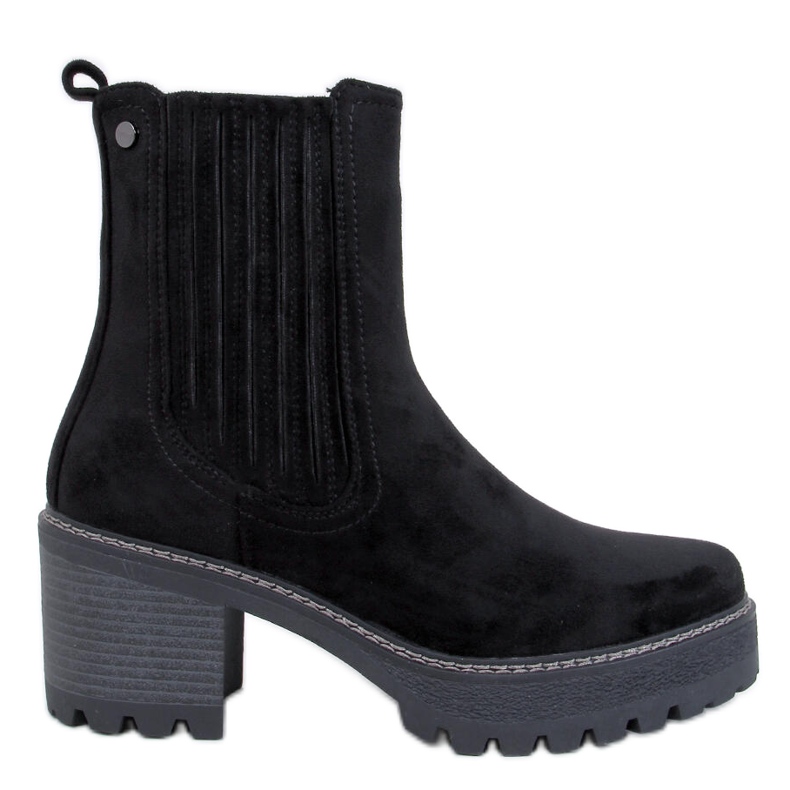 Delis Bottines Chelsea noires le noir