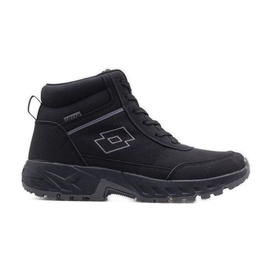 Chaussures d'hiver Lotto Evedal Mid 2400300U-1111 le noir