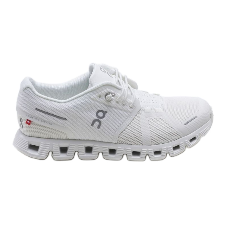 On Running Sur les chaussures de course Cloud 5 5998902 blanche