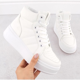 News Nouveautés chaussures de sport hautes W 8166 EVE465A blanc