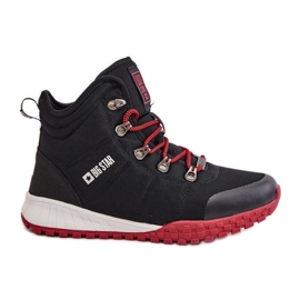 Chaussures de sport Trappers pour femmes Big Star KK274217 système de mousse à mémoire de forme noir le noir