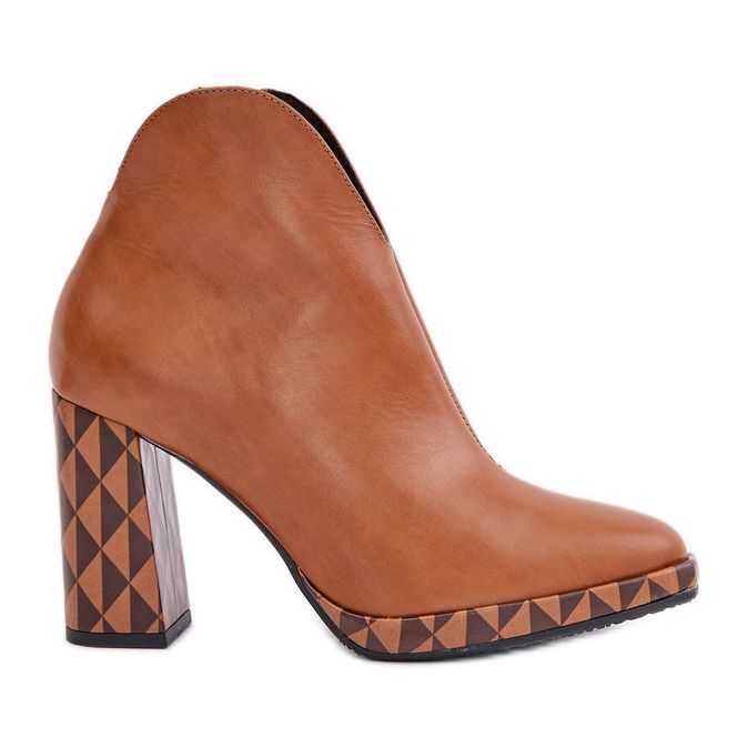 Bottines en cuir Laura Messi 2836 Marron brun Bottines en cuir Laura Messi 2836 Marron brun