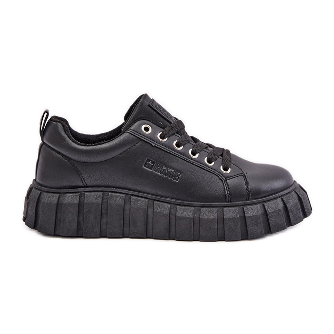 Baskets isolées Big Star pour femmes MM274617 Noir le noir