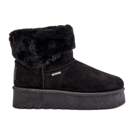 Bottes de neige à plateforme avec fourrure Big Star OO274A108 Noir