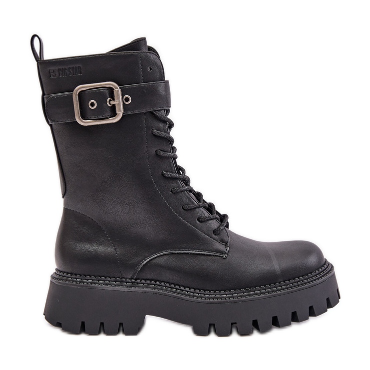 Bottes de travail isolées avec boucle Big Star OO274137 Noir le noir
