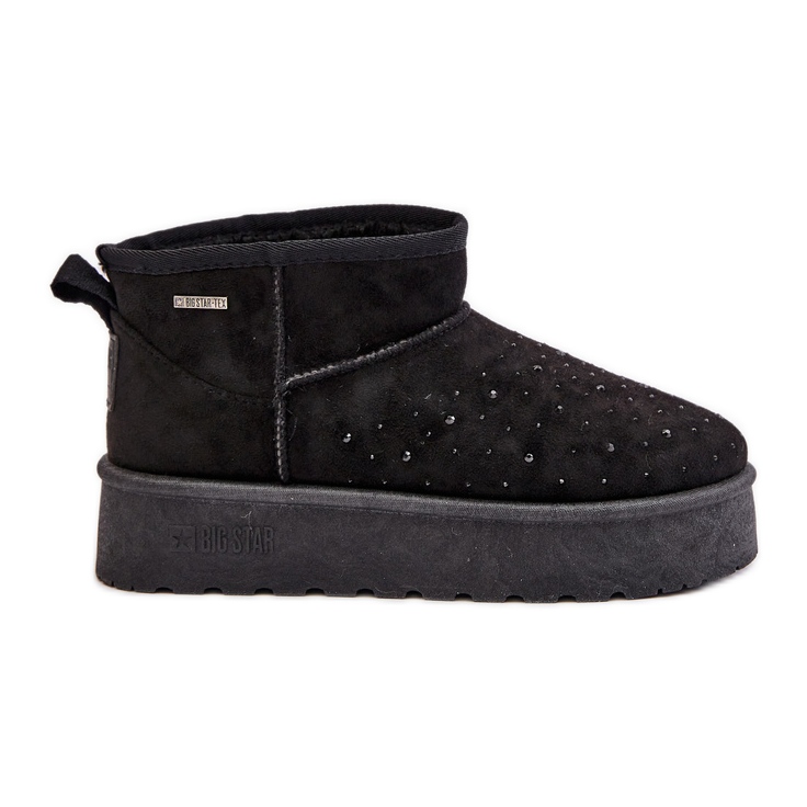 Bottes de neige avec décoration sur la plateforme Big Star OO274A105 Noir le noir