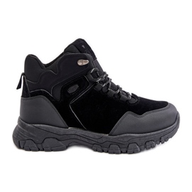 News Chaussures De Trekking Isolées À Lacets Homme Noir Zerista le noir