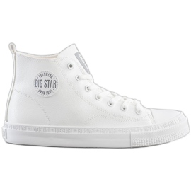 Baskets Montantes Femme Big Star GG274016 Blanc blanche Baskets Montantes Femme Big Star GG274016 Blanc blanche