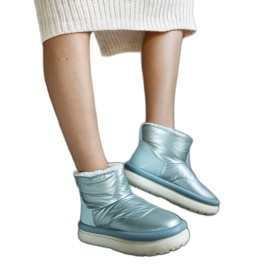 Bottes de neige chaudes vert clair sur la plateforme Cores Bottes de neige chaudes vert clair sur la plateforme Cores