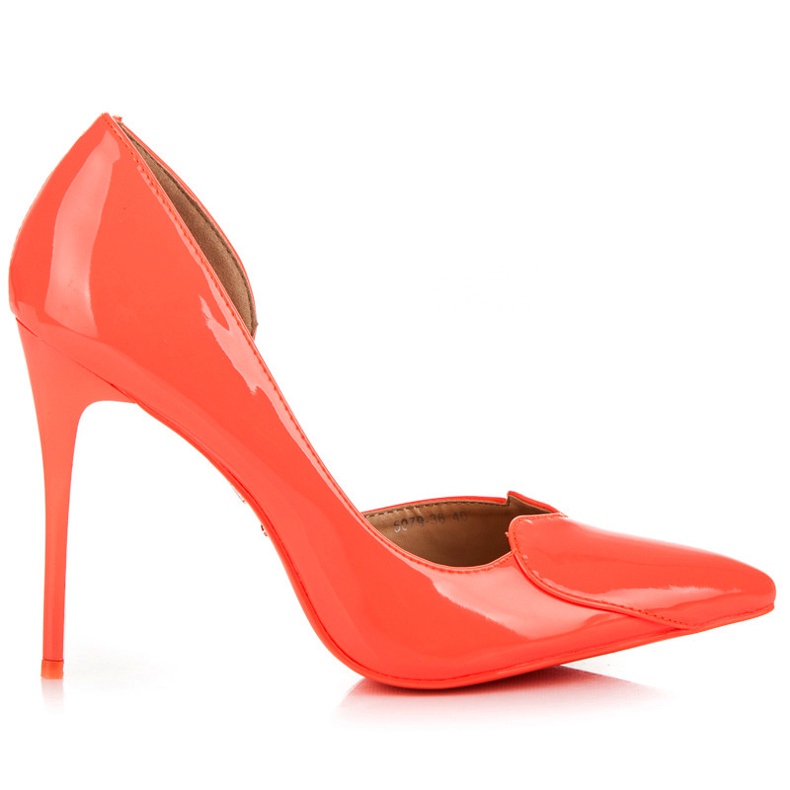 Vices Escarpins à talons fluo orange