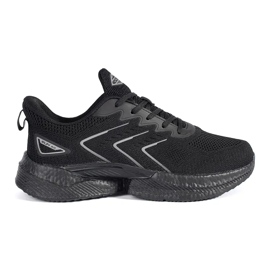 Vico Chaussures de sport légères à lacets noires
