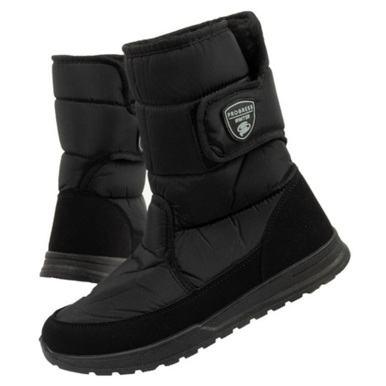 Progress Chaussures d'hiver Progres PROGJ-24-157 le noir