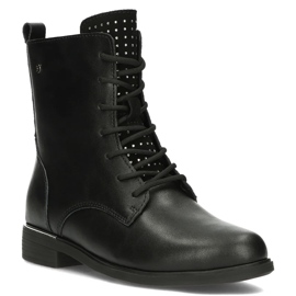Filippo DBT4747/24 Bk D bottes en cuir, noir