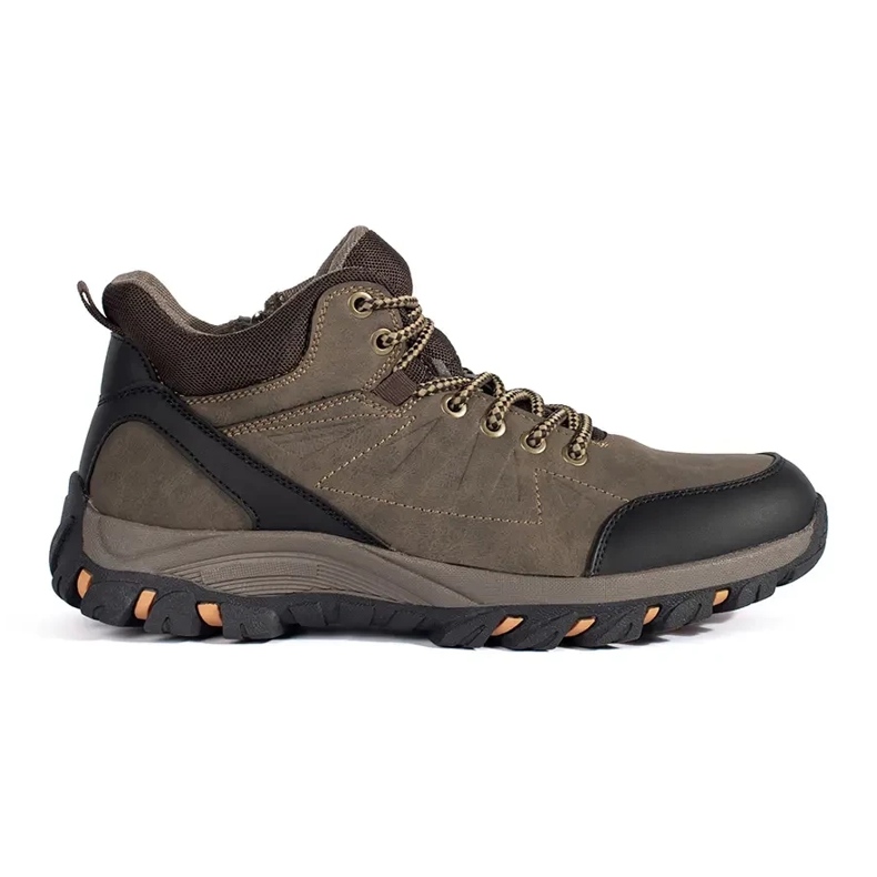 Chaussures de trekking marron pour hommes brun