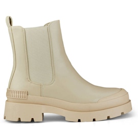 Bottines non isolées pour femme, beige DES909BE