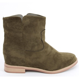 Bottes sur un coin caché Deer Green vert