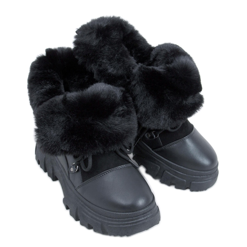 Bottes de neige femme Jarl Noir le noir