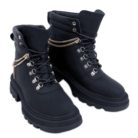 Bottes de trappeur noires Hudson le noir