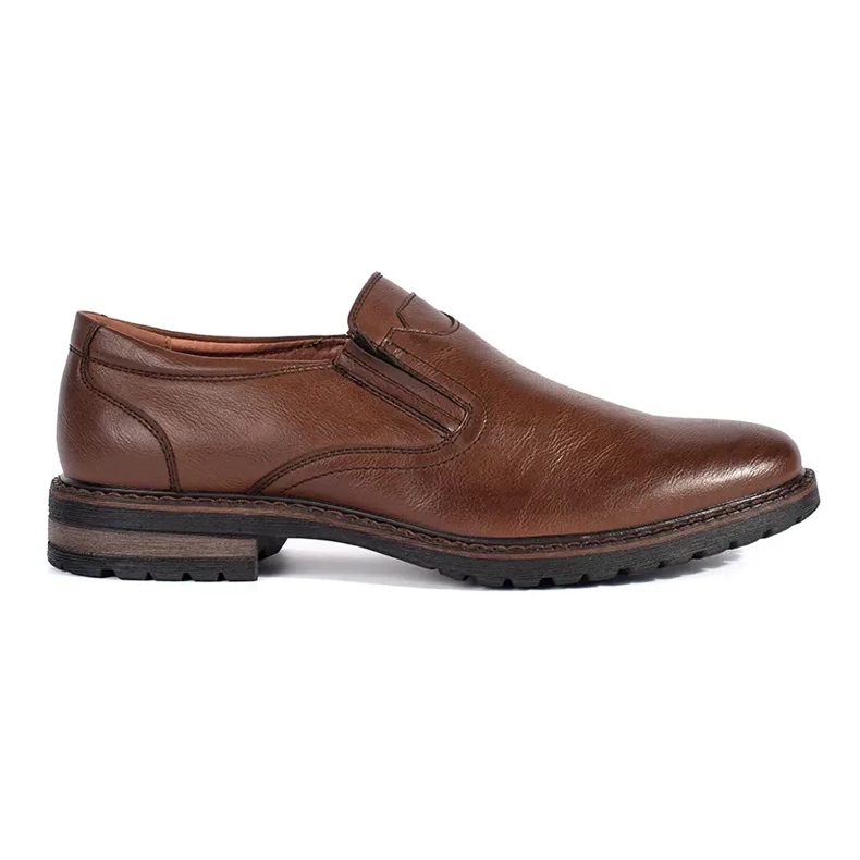 Mocassins homme marron brun