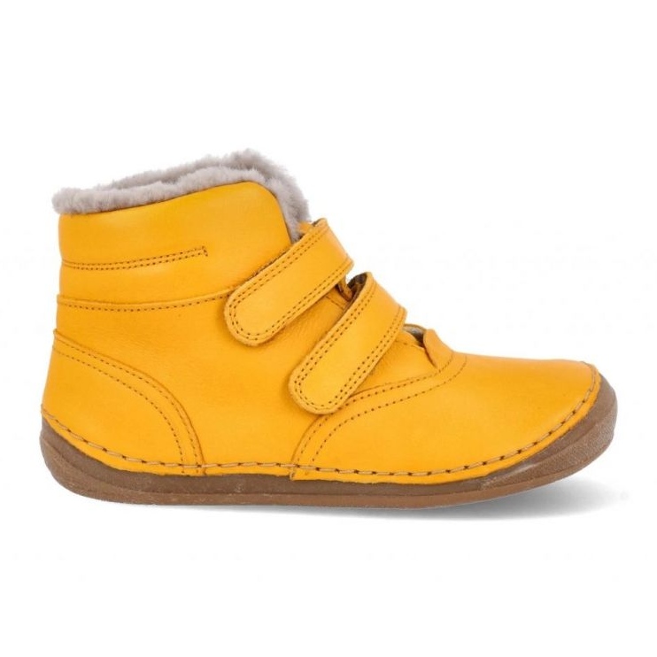Bottes d'hiver isolées Froddo avec Velcro (G2110113-7) jaune