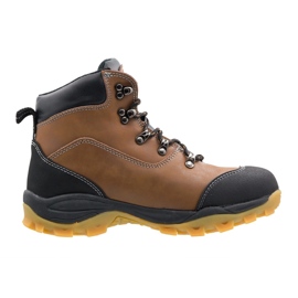 Bottes de travail URGENT à bout métallique 121/S1 brun