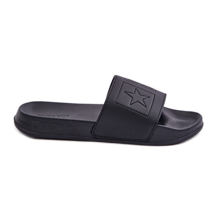 Tongs en mousse pour femmes Big Star OO274040 Noir le noir