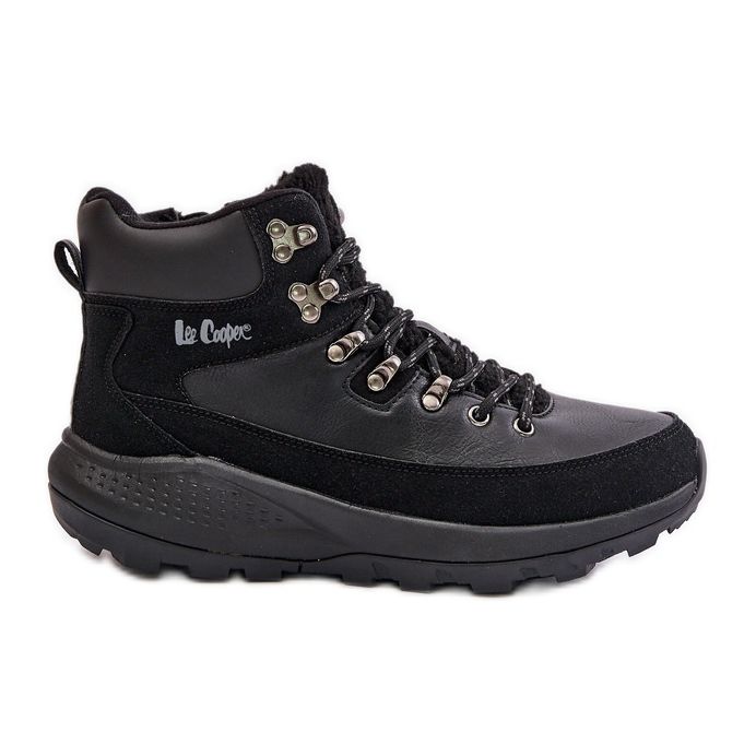 Bottes légères zippées pour femmes Lee Cooper LCJ-24-03-3073 Noir le noir