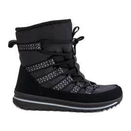 Bottes de neige Progress PROGJ-20-02 pour femmes, noir