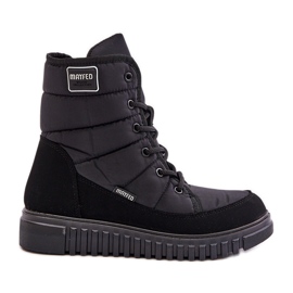 Bottes de neige Progress PROGJ-24-157 pour femmes, noir