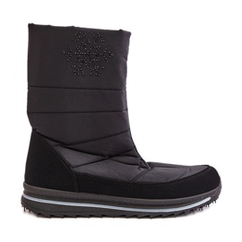 Bottes de neige avec fermeture éclair pour femmes Progress PROGJ-22-130 Noir le noir