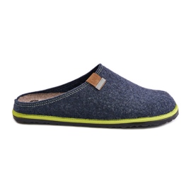 Chaussons Homme, Inblu Home Shoes SI000023 Bleu Marine
